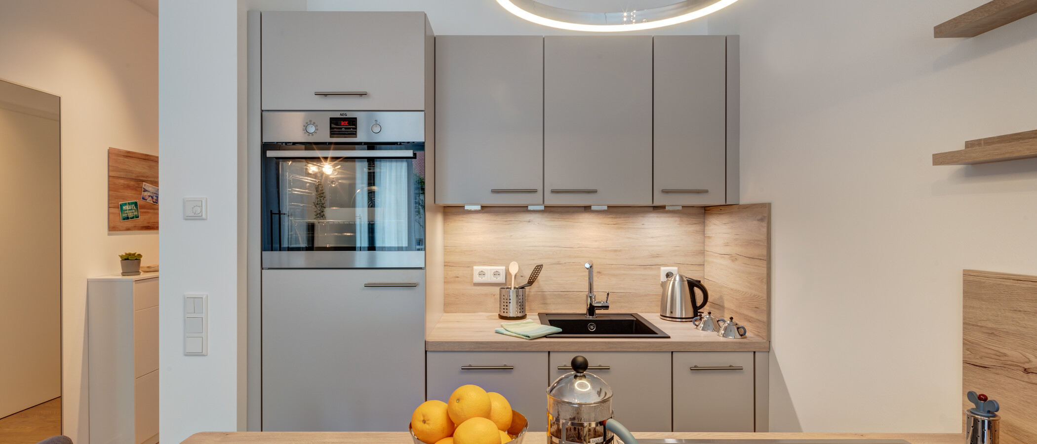 квартира München Sendling 01 кухня 12359