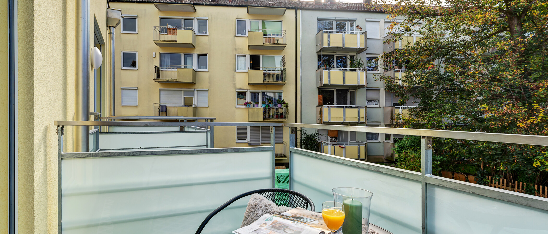 квартира München Sendling 03 балкон 12359