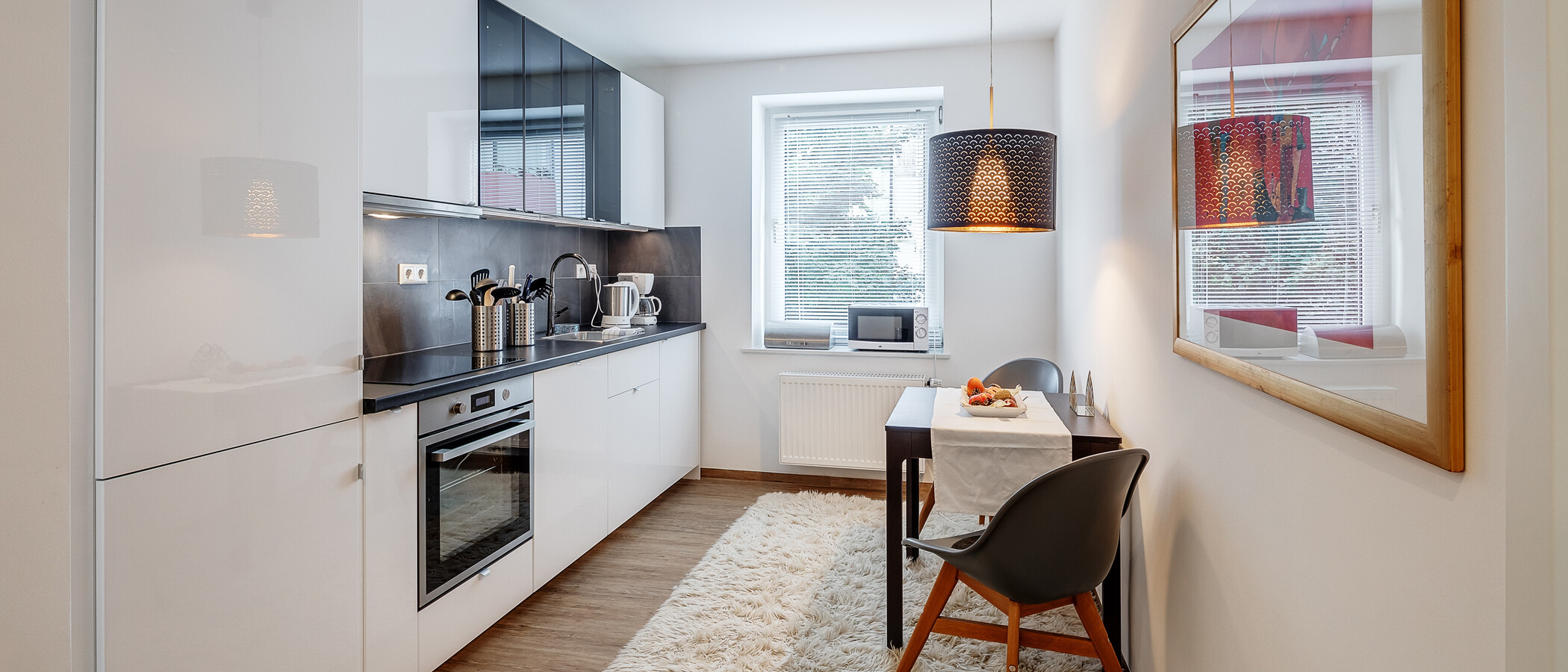 квартира München Isarvorstadt 01 кухня 12369
