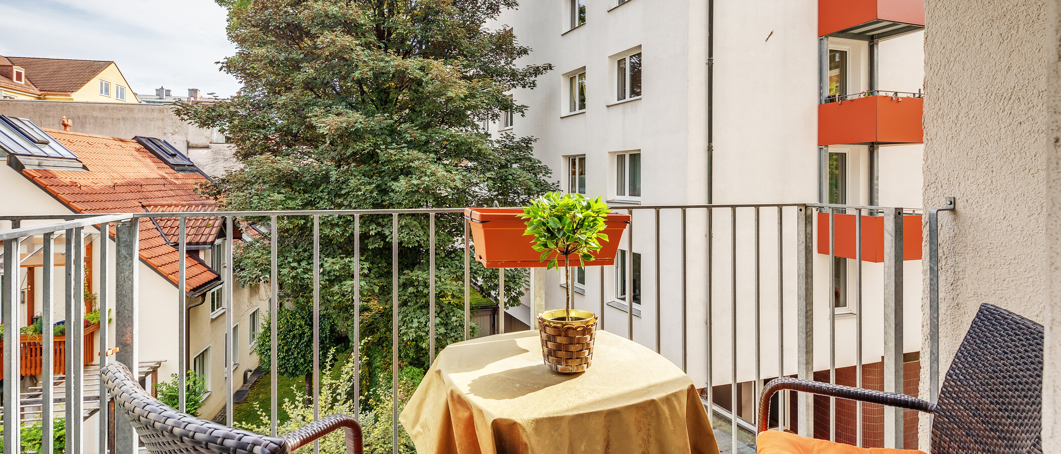 квартира München Isarvorstadt 01 балкон 12369