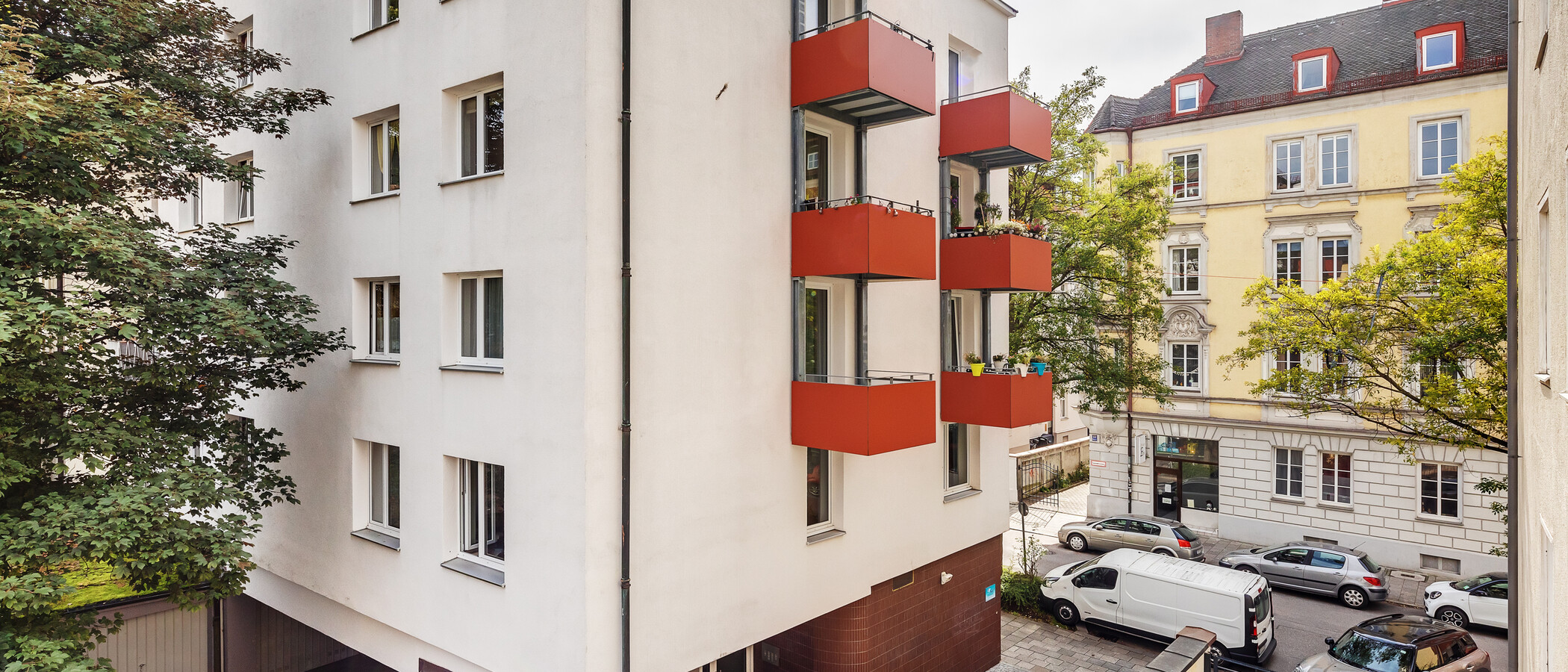 квартира München Isarvorstadt 02 вид из окна 12369