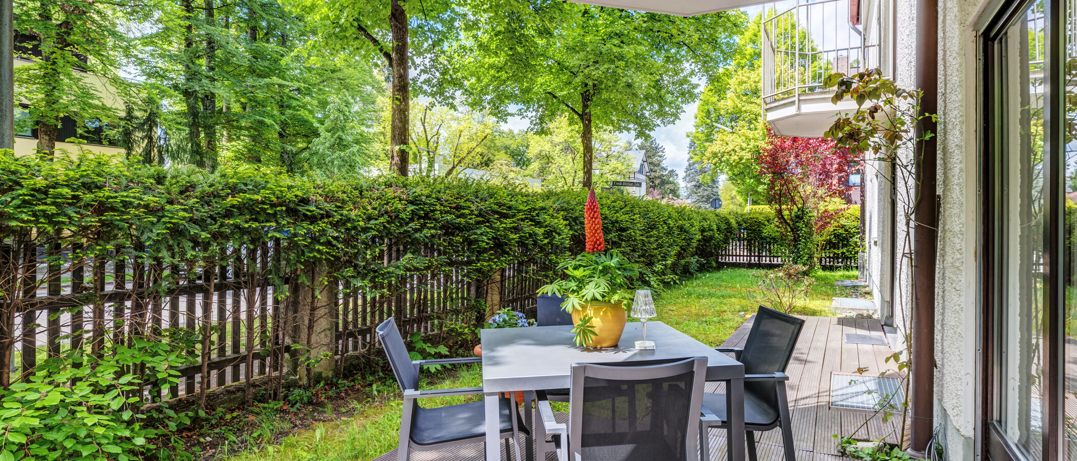 квартира München Solln 02 терраса 12371