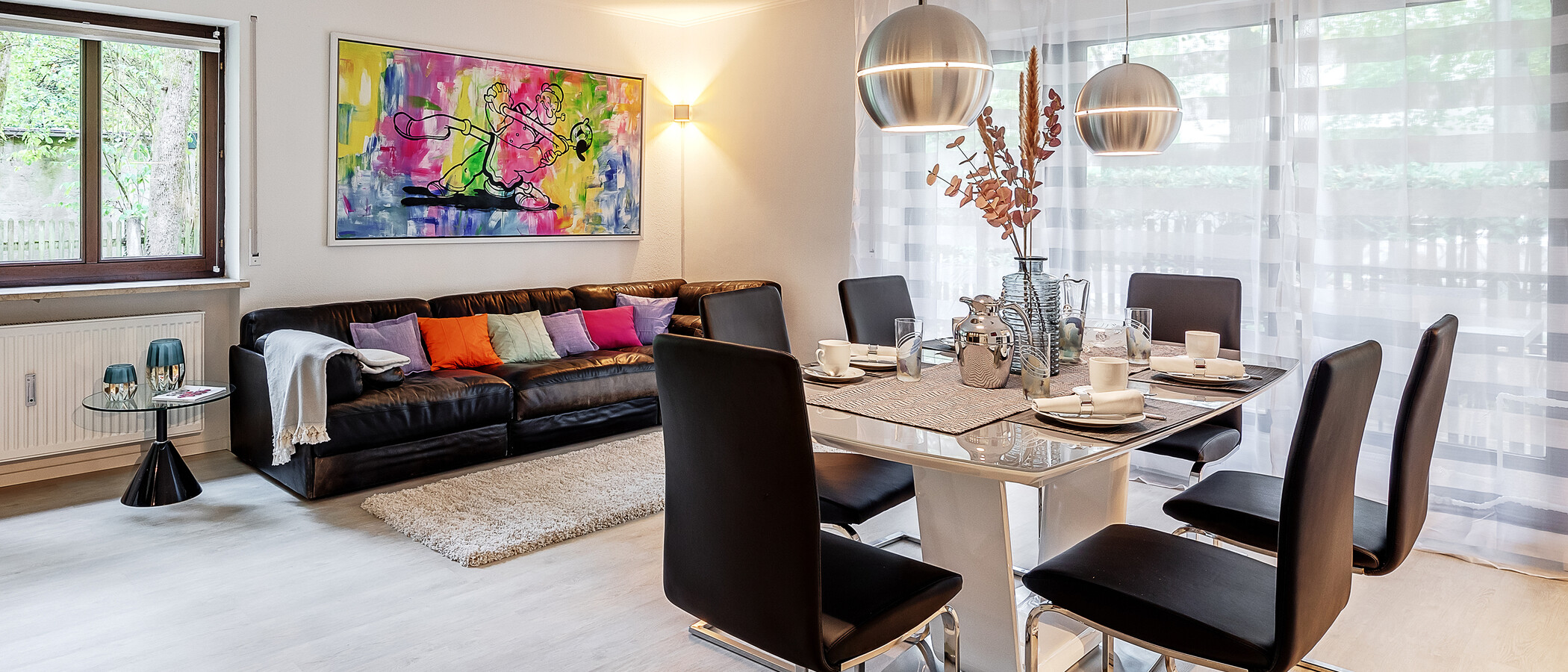 квартира München Solln 01 жилое пространство 12371