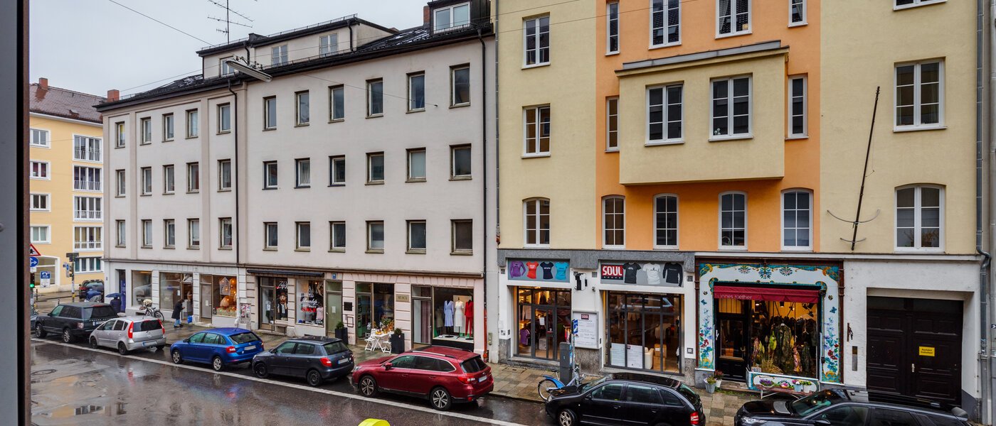 квартира München Maxvorstadt - Universitätsviertel 02 вид из окна 12374