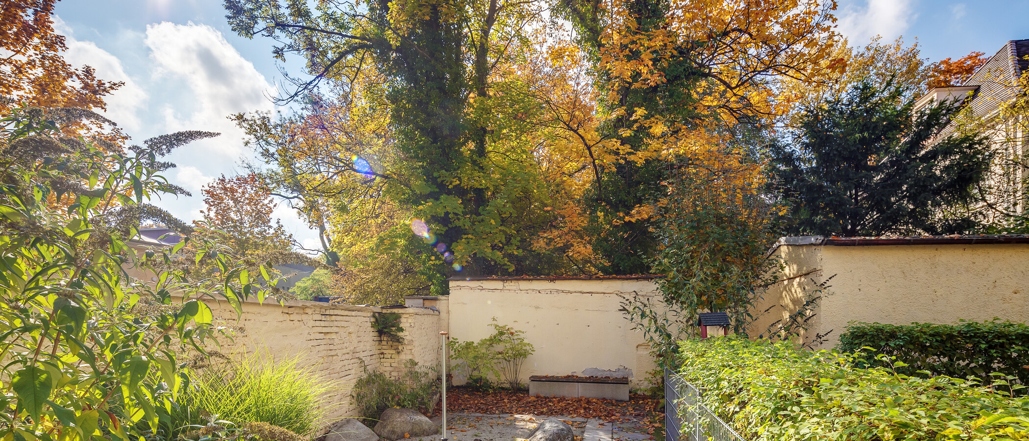 квартира с садом München Schwabing (rechts der Leopoldstraße) 01 внутренний двор  12380