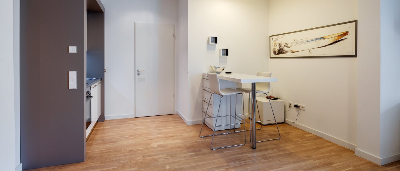 квартира München Bogenhausen 03 кухня 12389