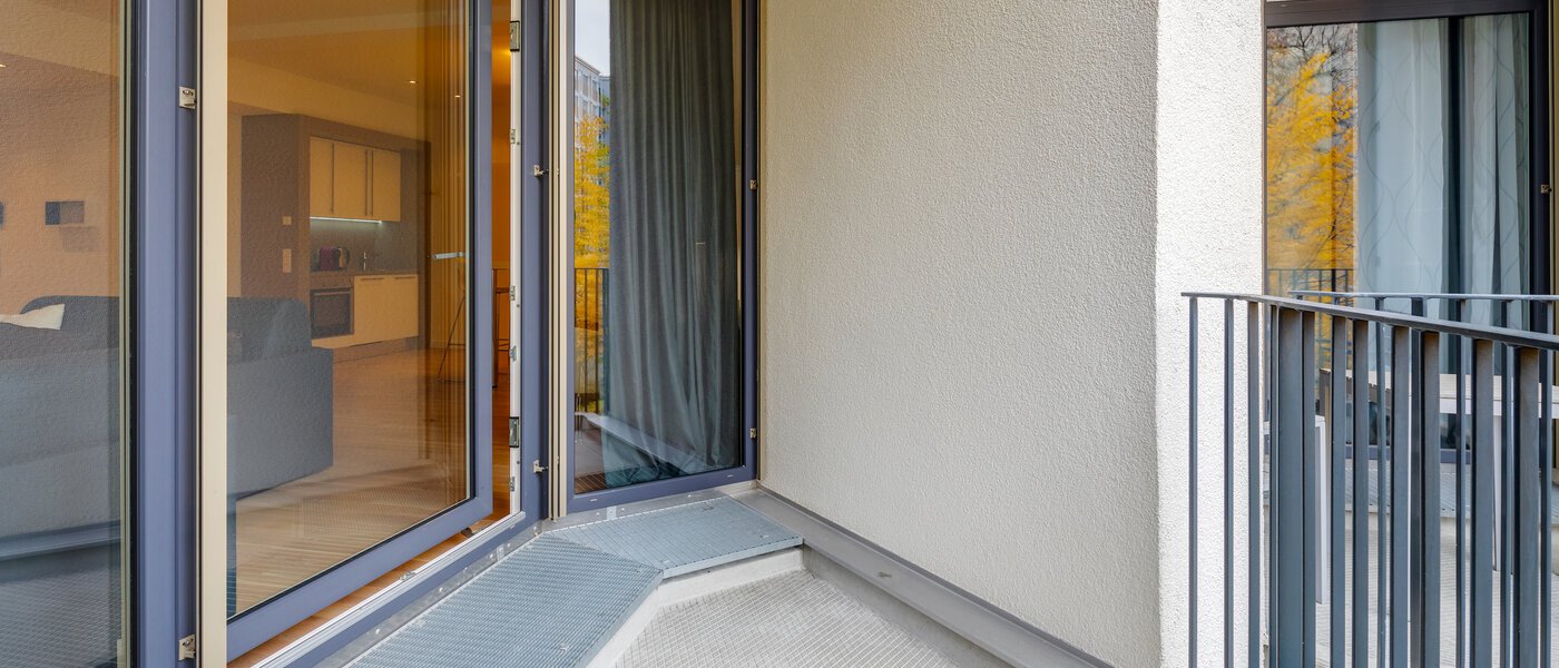 квартира München Bogenhausen 02 балкон 12389