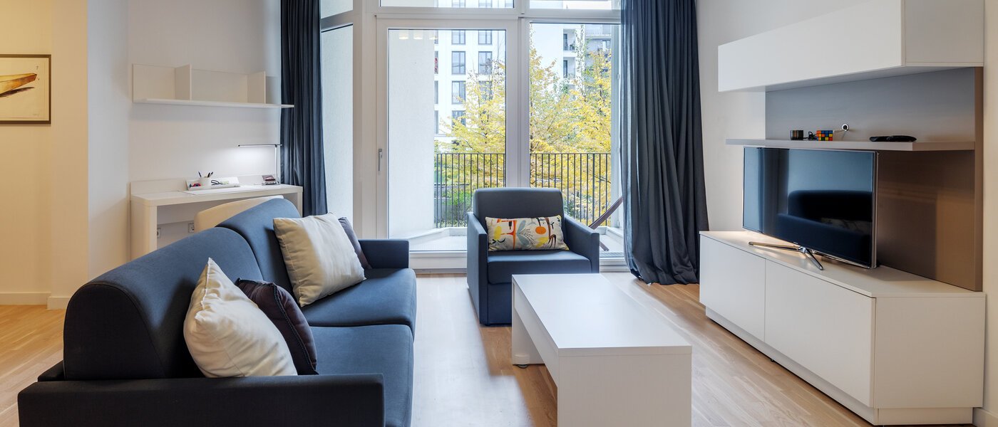 квартира München Bogenhausen 01 жилое пространство 12389