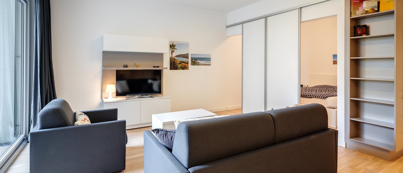 квартира München Bogenhausen 04 жилое пространство 12389