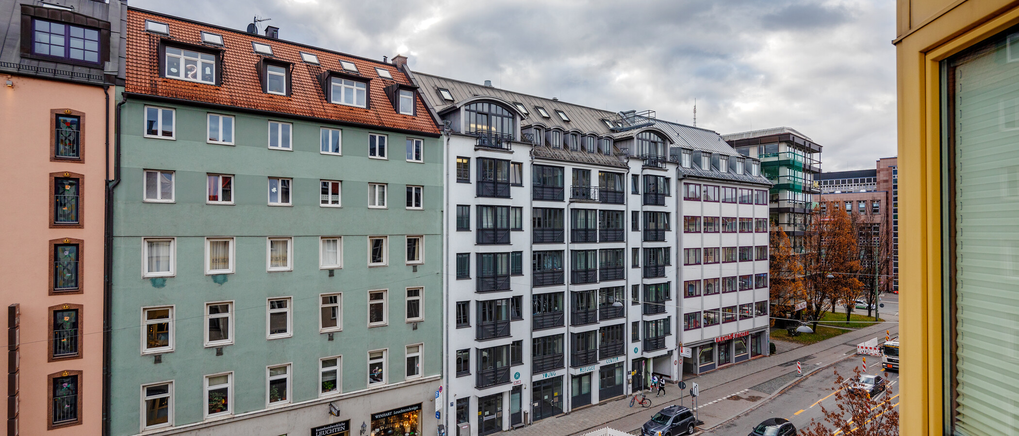 квартира München Maxvorstadt 03 вид из окна 12401