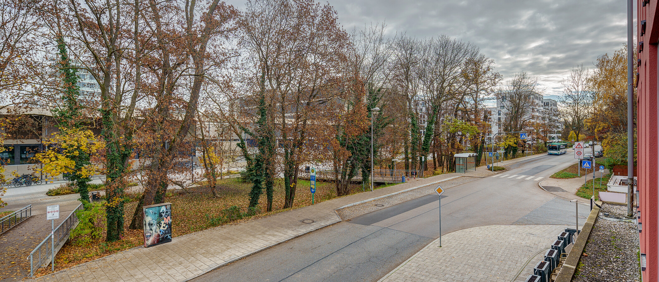 квартира Unterschleißheim Lohhof 01 вид из окна 12402