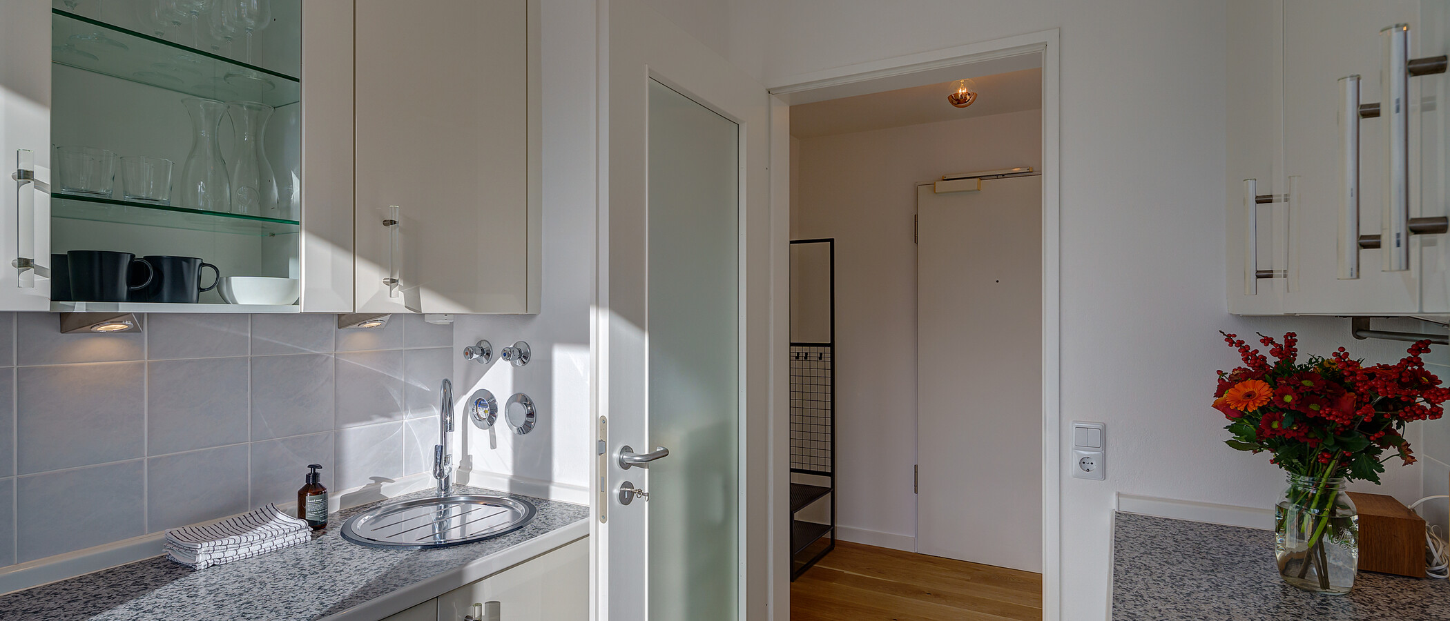 квартира München Sendling 03 кухня 12407