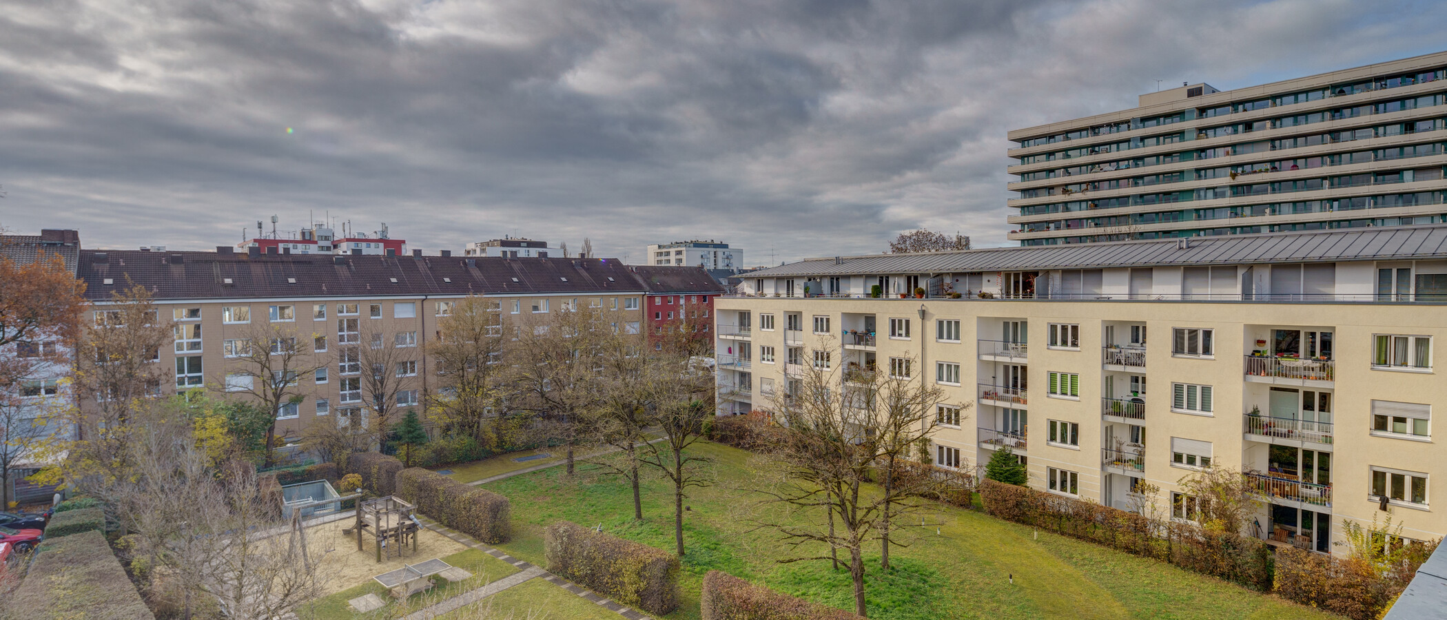 квартира München Sendling 01 вид из окна 12407