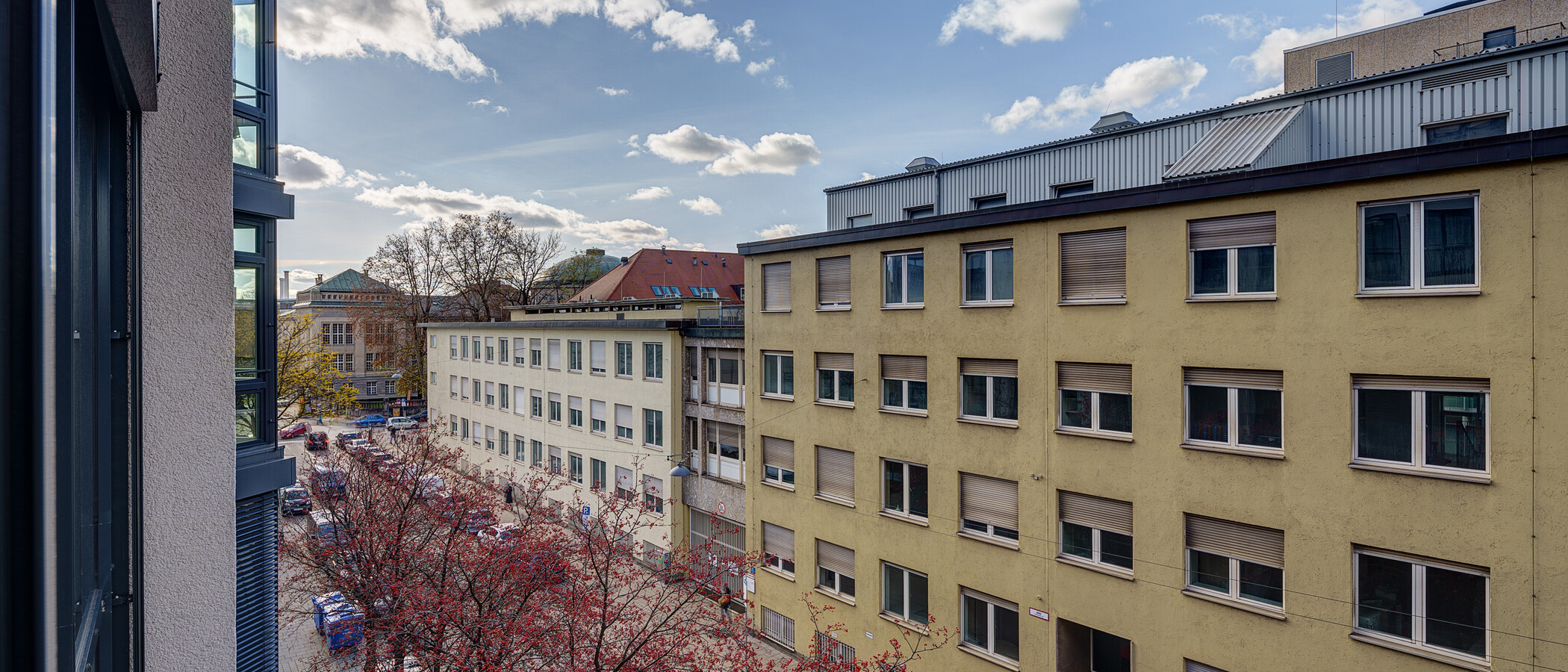 квартира München Ludwigsvorstadt 01 вид из окна 12409