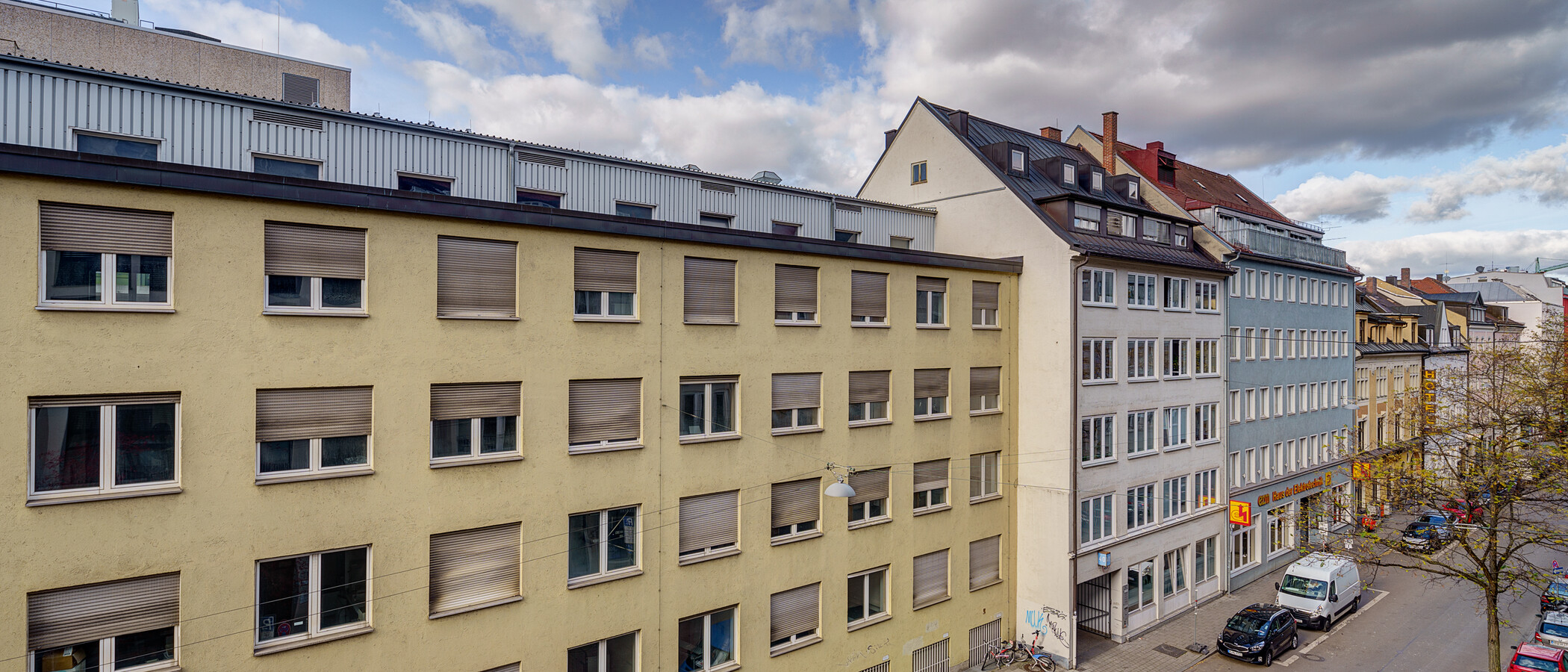 квартира München Ludwigsvorstadt 02 вид из окна 12409