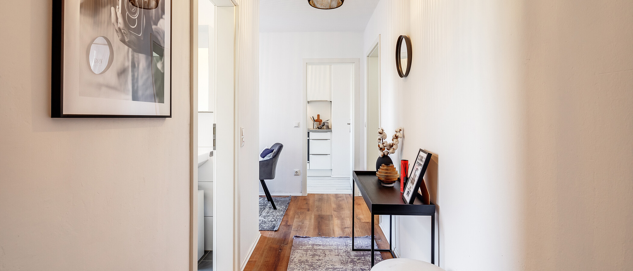 квартира München Neuhausen 01 коридор 12418