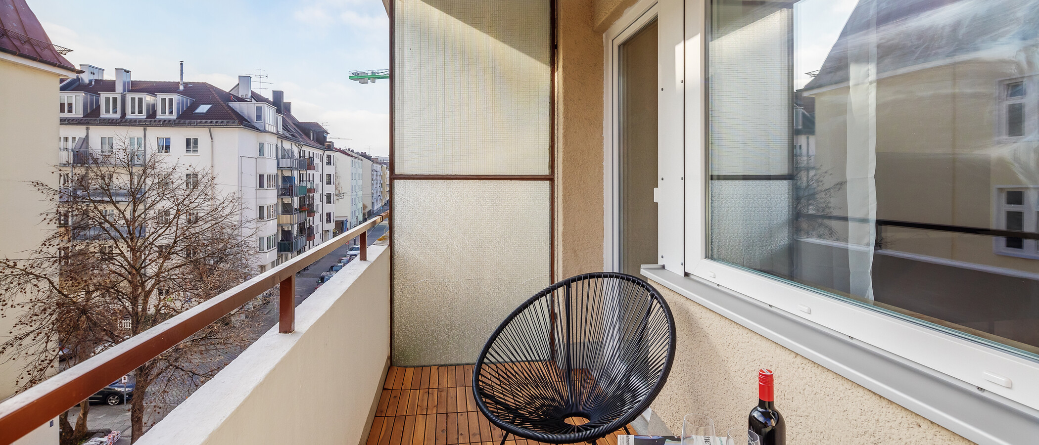 квартира München Neuhausen 02 балкон 12418
