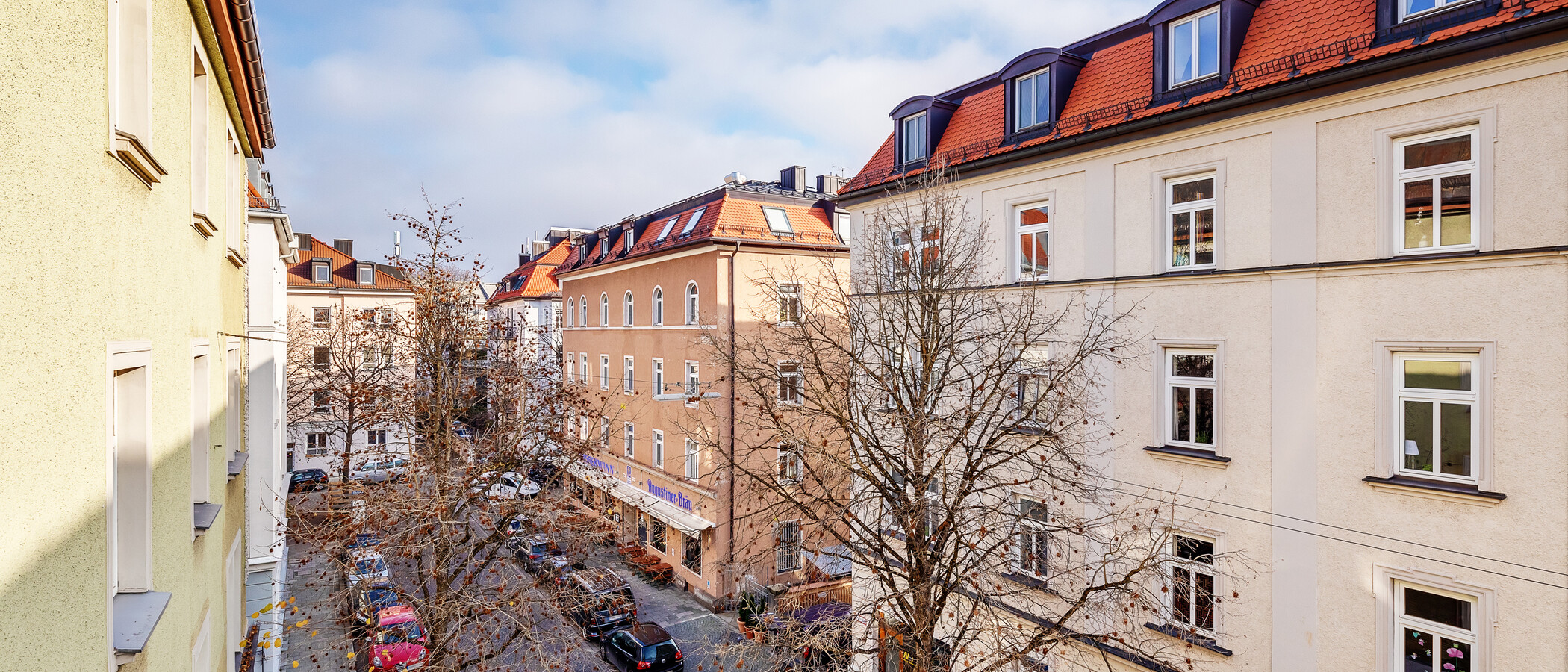 квартира München Neuhausen 02 вид из окна 12418