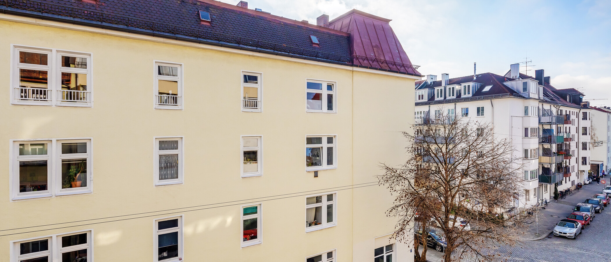 квартира München Neuhausen 03 вид из окна 12418