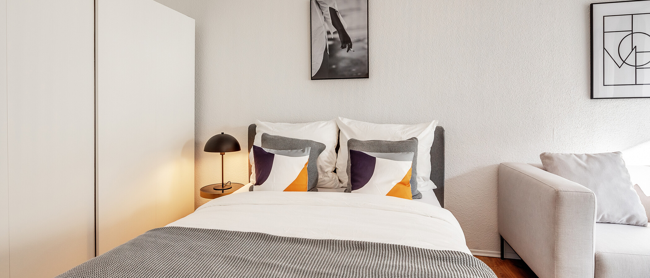 квартира München Neuhausen 01 зона для сна 12418