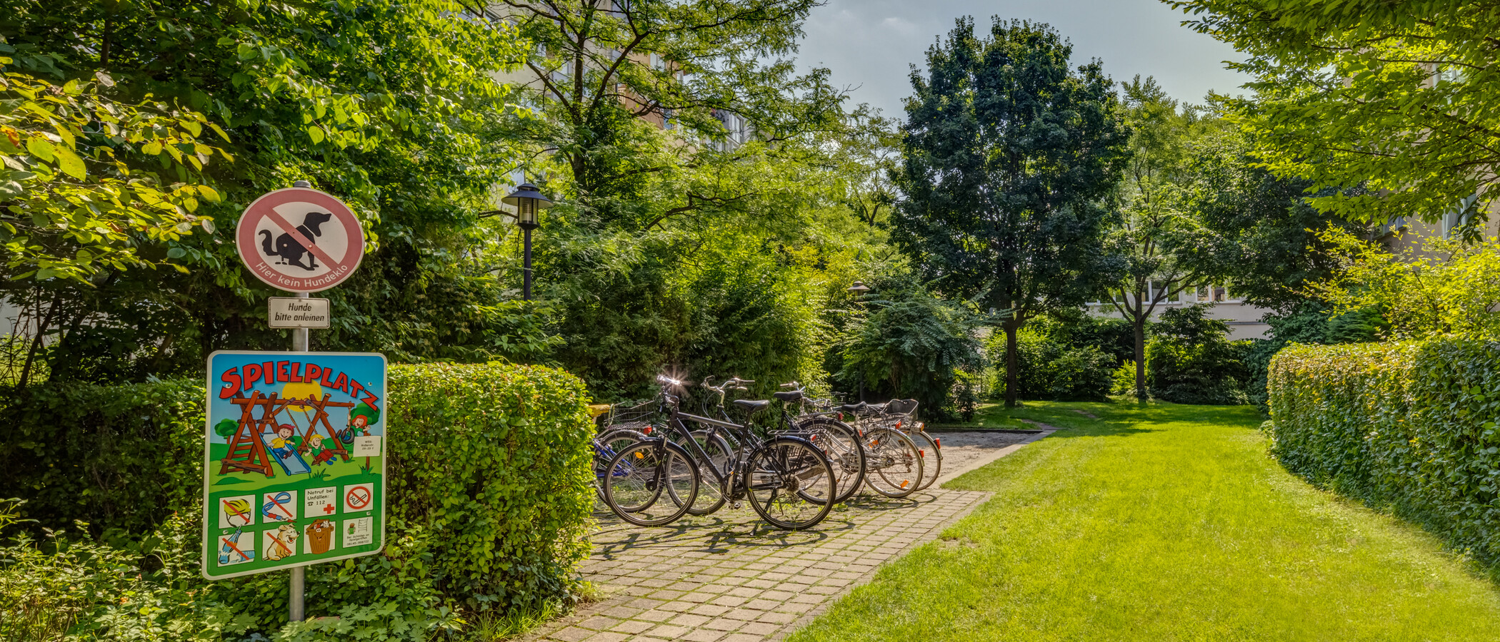 квартира München Schwanthalerhöhe 04 внутренний двор  12426