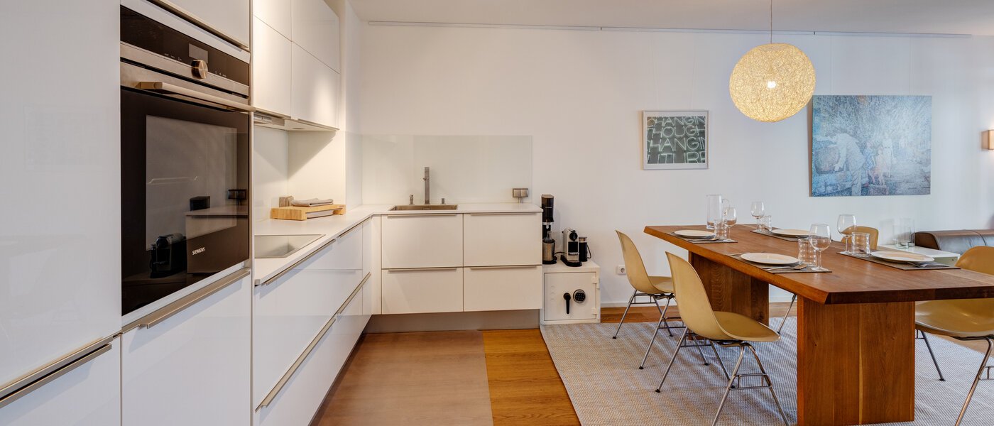 квартира München Schwabing 01 кухня 12436