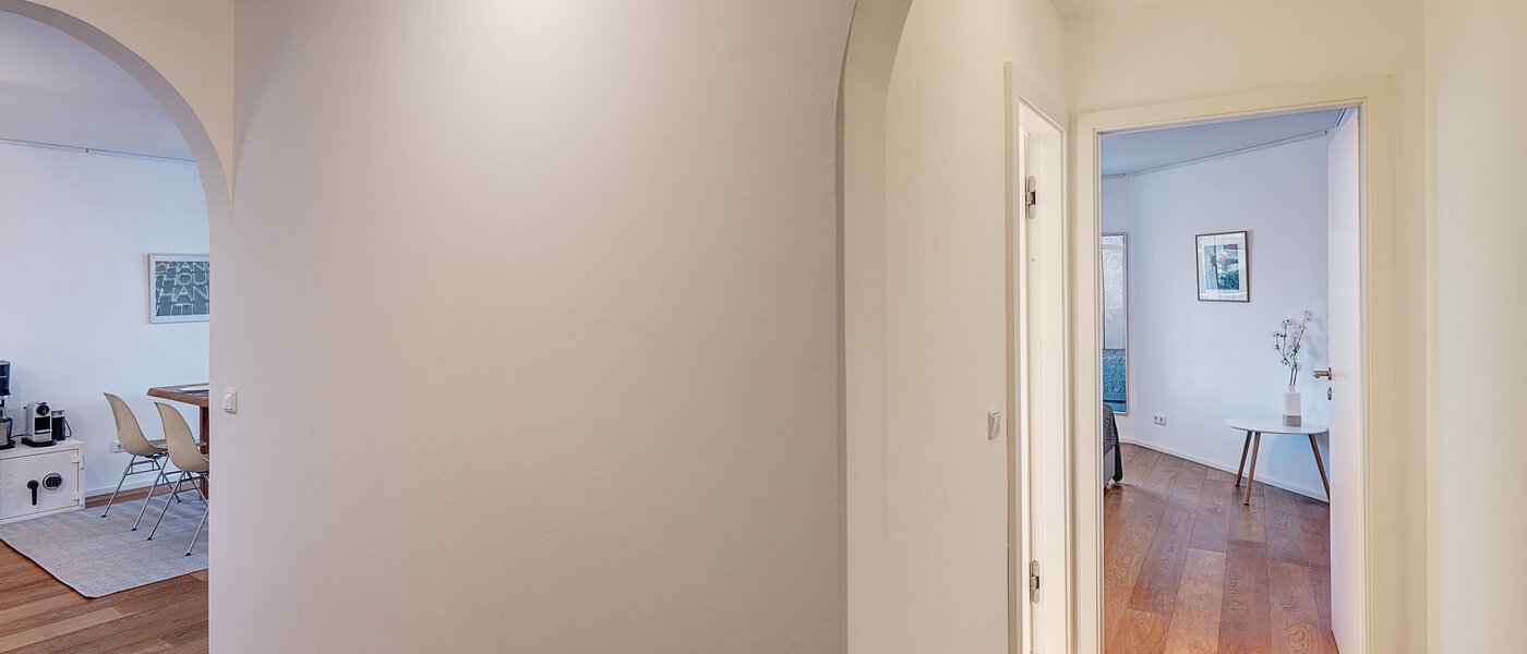 квартира München Schwabing 03 коридор 12436