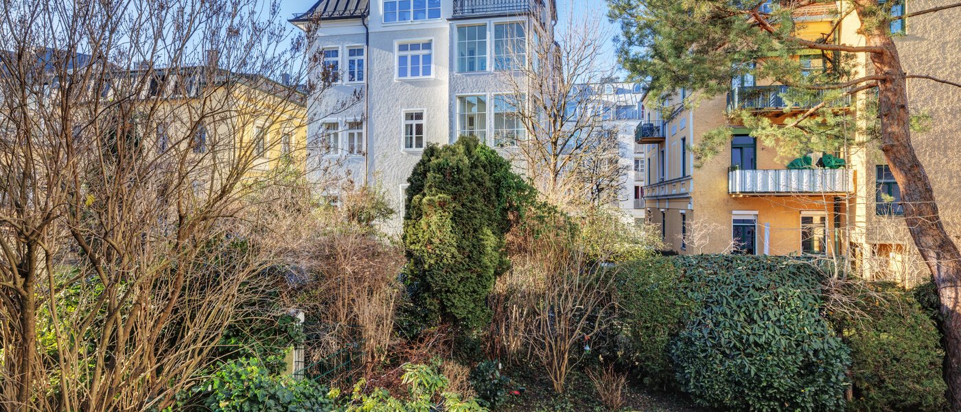 квартира München Schwabing 01 вид из окна 12436