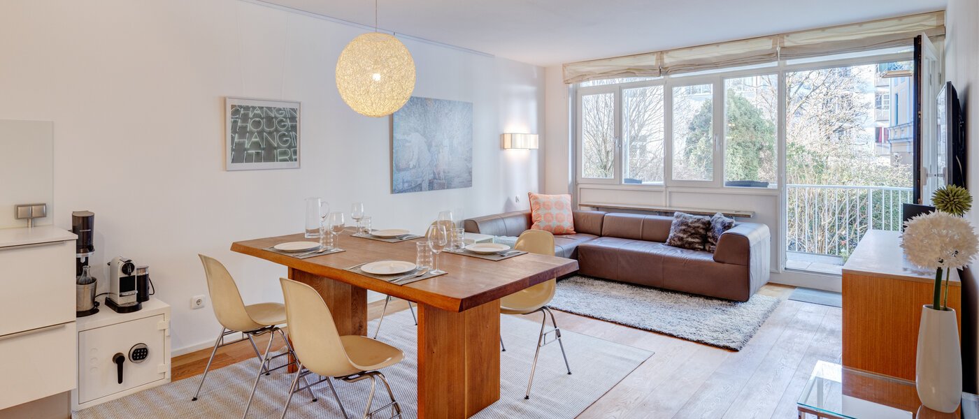 квартира München Schwabing 01 жилое пространство 12436