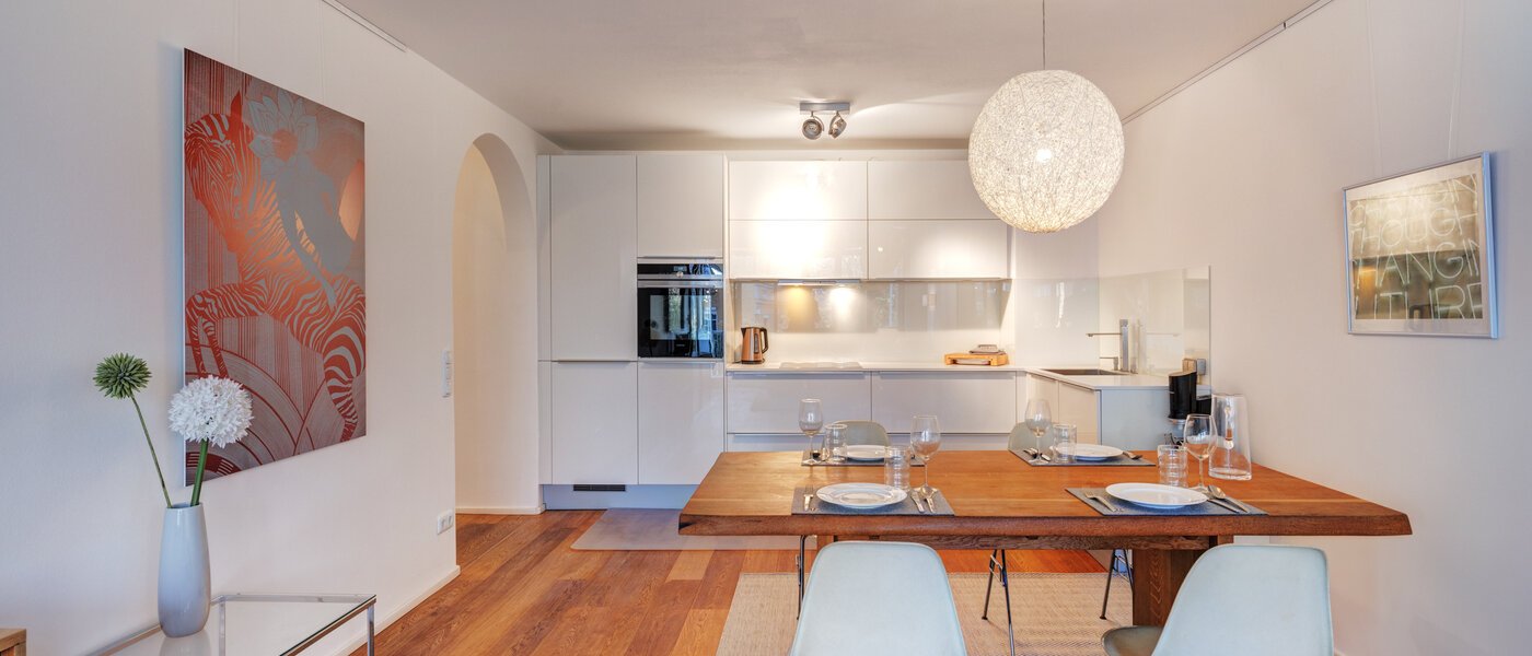 квартира München Schwabing 04 жилое пространство 12436