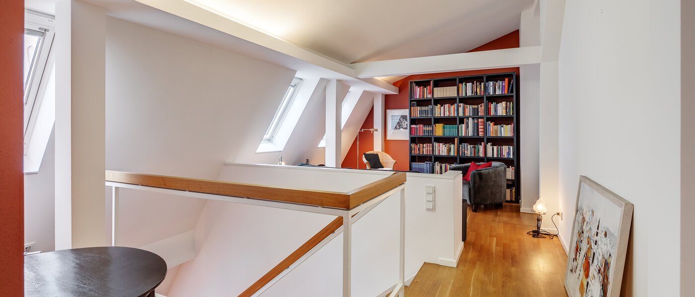 двухэтажная квартира München Gärtnerplatzviertel 05 коридор 12440