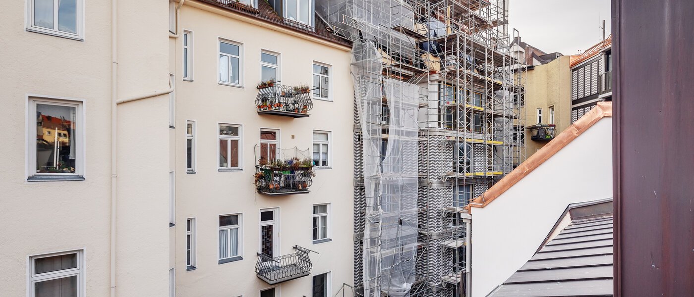 двухэтажная квартира München Gärtnerplatzviertel 04 вид из окна 12440