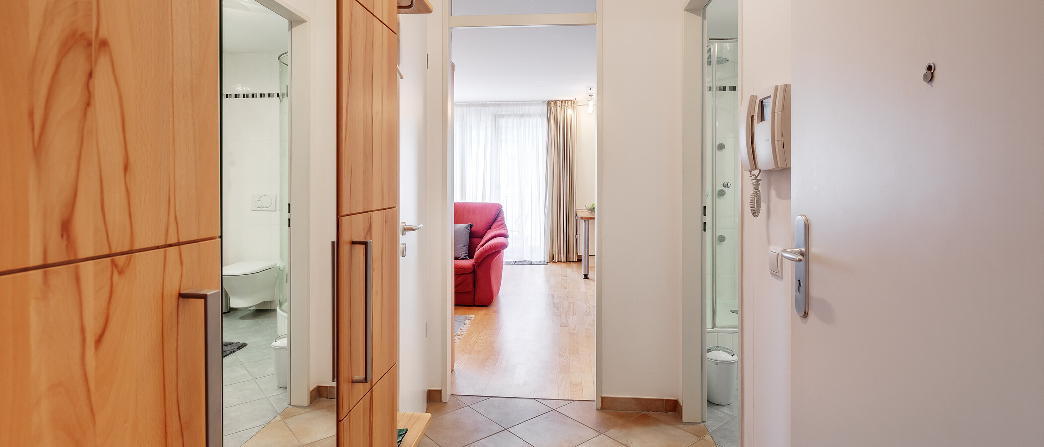 квартира München Milbertshofen 01 коридор 12441