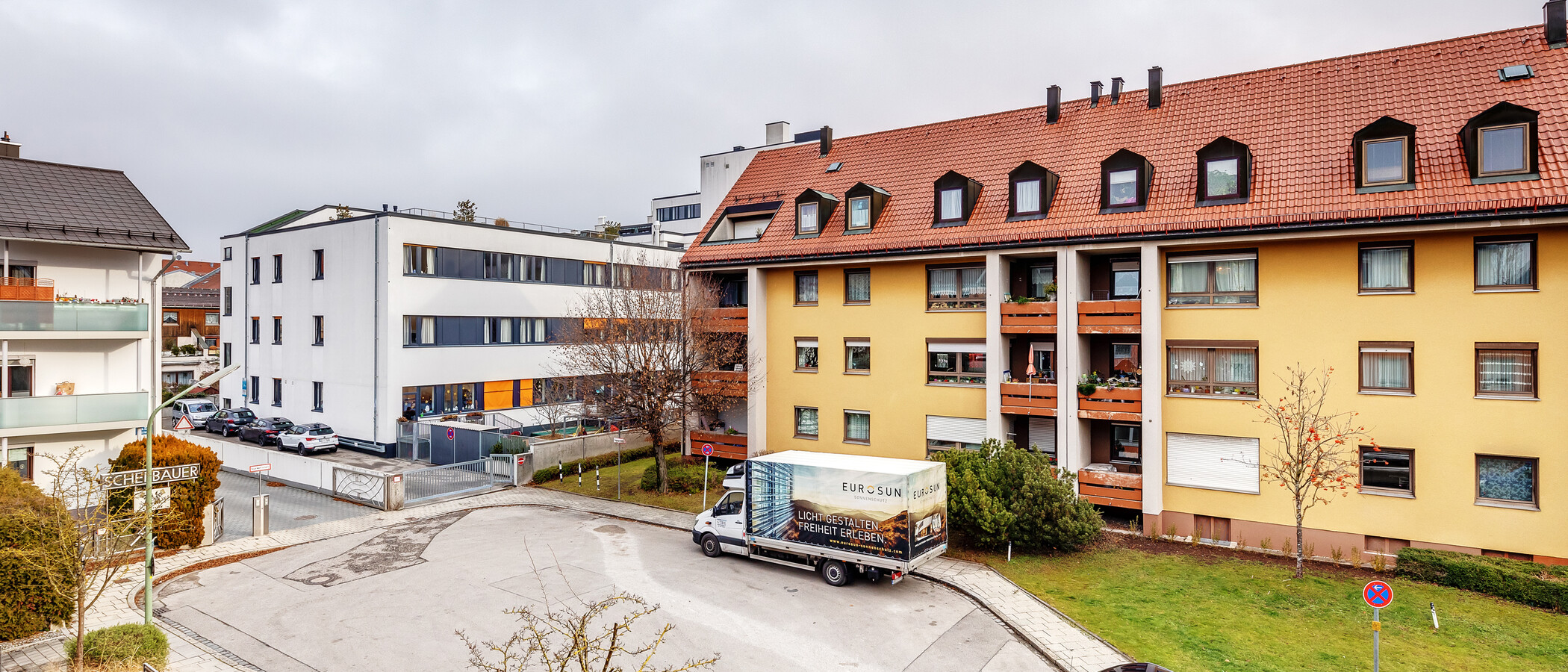 квартира München Milbertshofen 01 вид из окна 12441