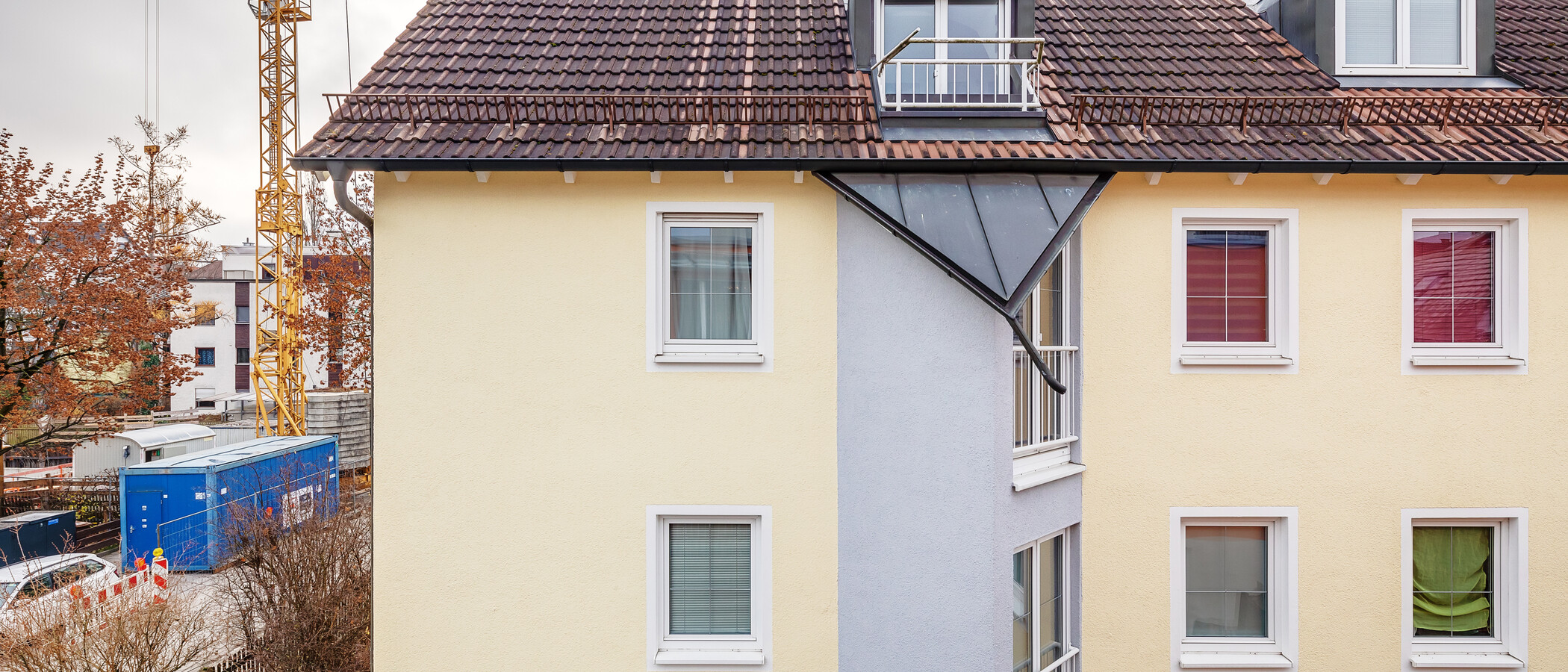 квартира München Milbertshofen 03 вид из окна 12441