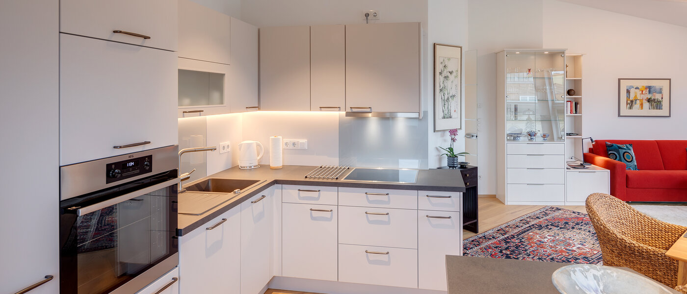 мансардная квартира München Au 03 кухня 12452