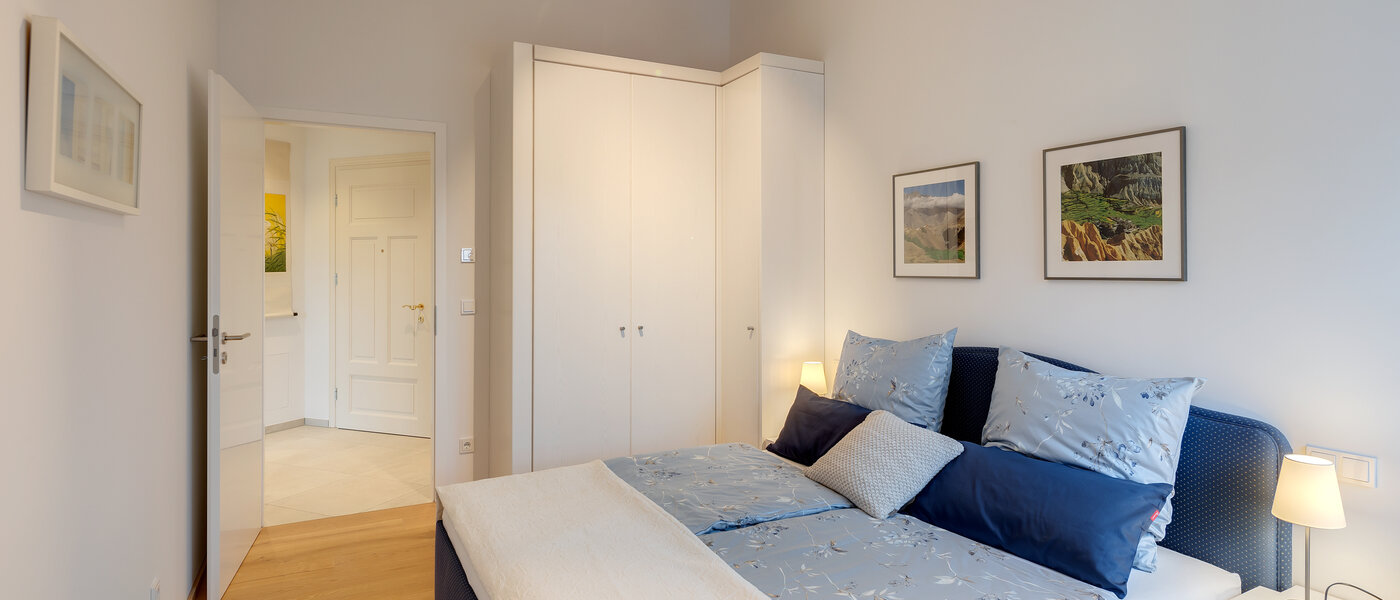 мансардная квартира München Au 03 спальная комната 12452