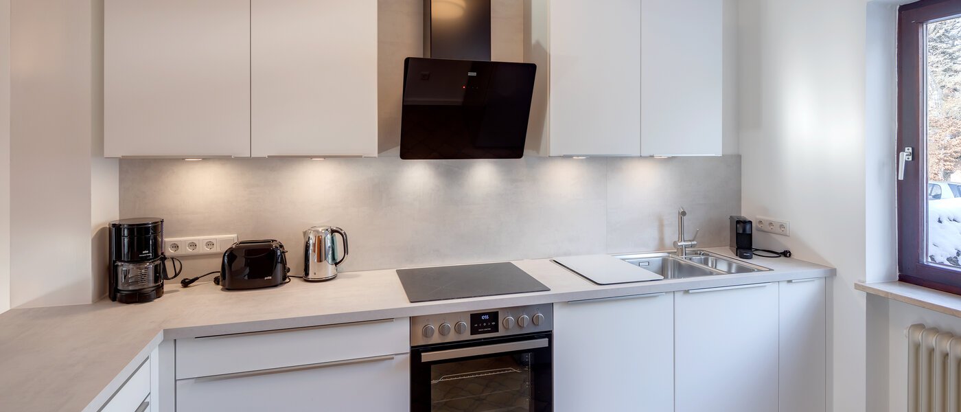 таунхаус München Obersendling 01 кухня 12456