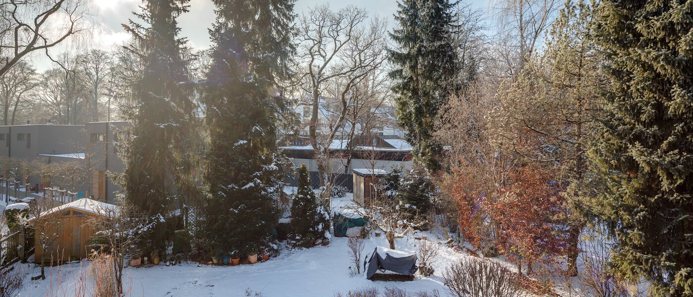 таунхаус München Obersendling 02 вид из окна 12456