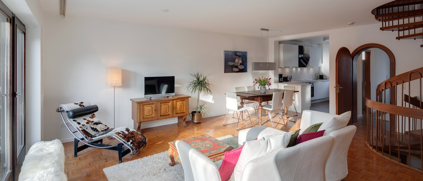 таунхаус München Obersendling 03 жилое пространство 12456