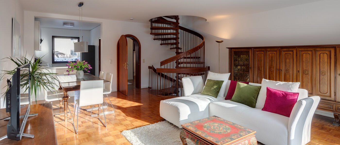 таунхаус München Obersendling 04 жилое пространство 12456