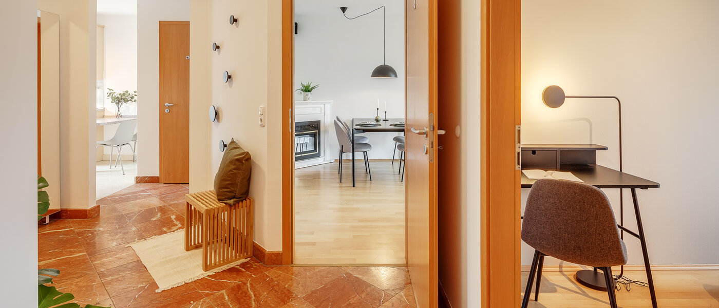 квартира München Westpark 05 коридор 12461