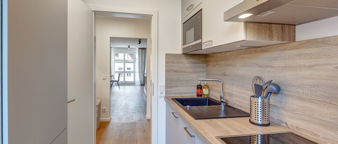 квартира München Schwabing 03 кухня 12475