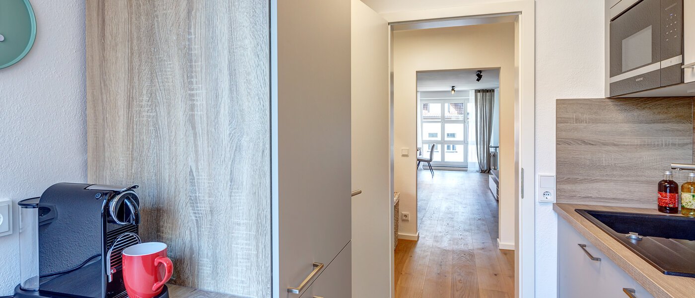 квартира München Schwabing 04 кухня 12475