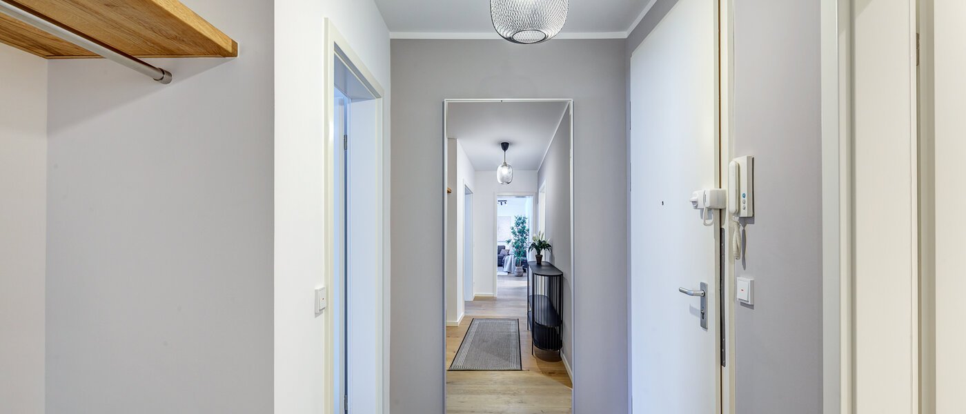 квартира München Schwabing 01 коридор 12475