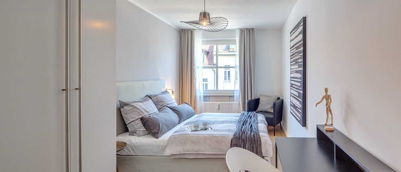 квартира München Schwabing 01 2-я спальная комната 12475