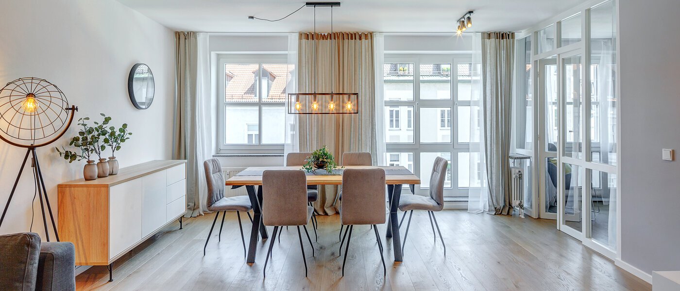 квартира München Schwabing 02 жилое пространство 12475