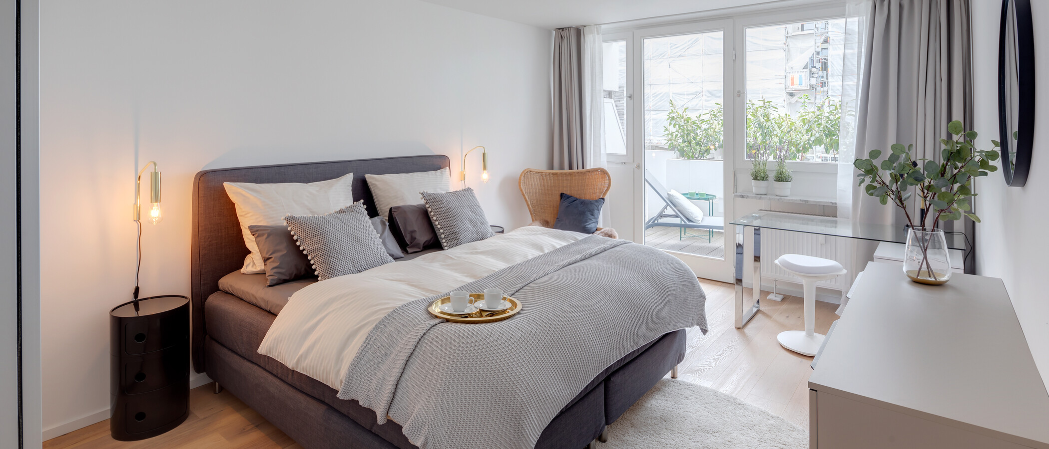 квартира München Sendling 01 спальная комната 12477