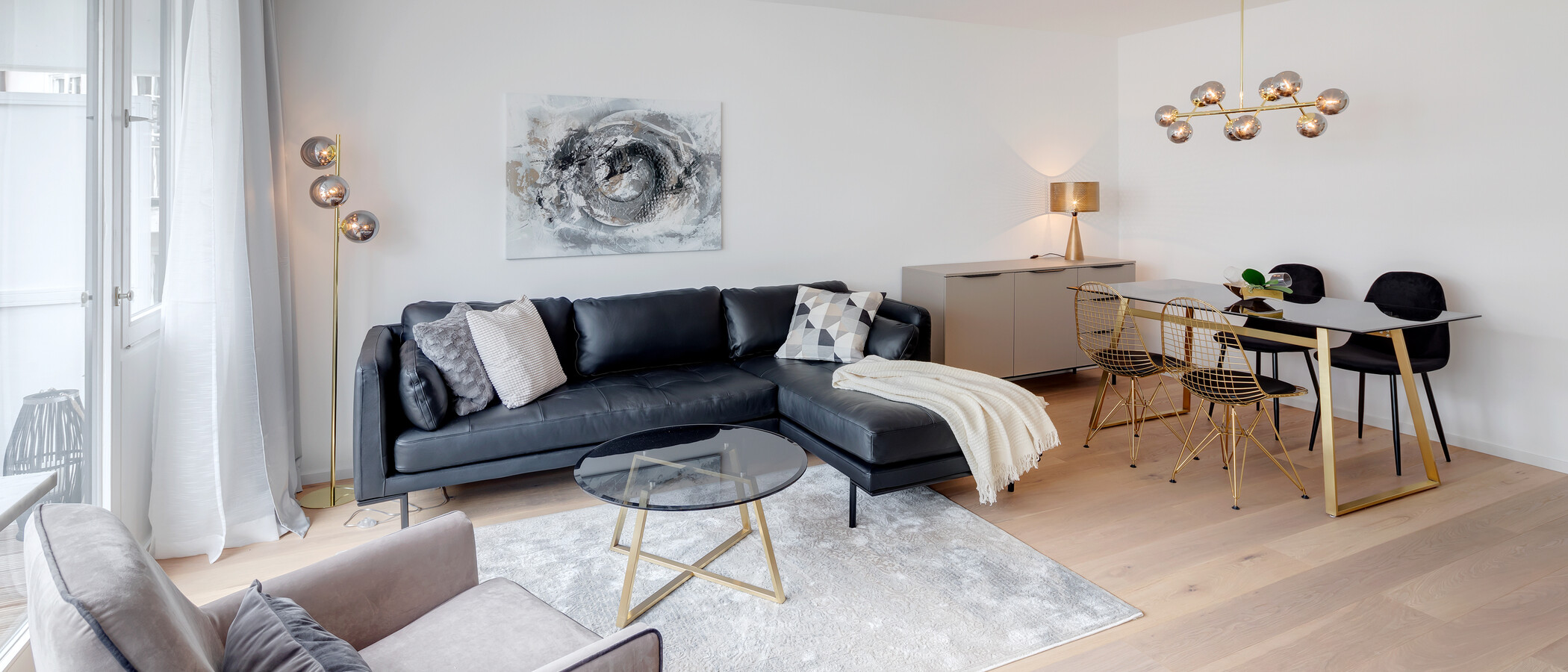 квартира München Sendling 02 жилое пространство 12477