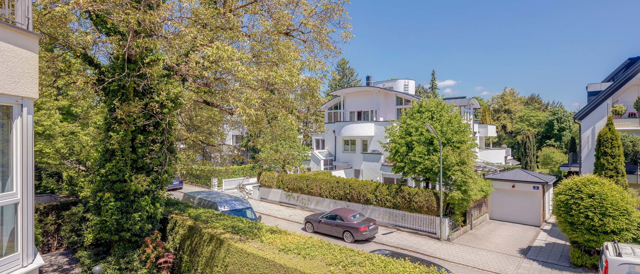 квартира München Nymphenburg-Gern 03 вид из окна 12482